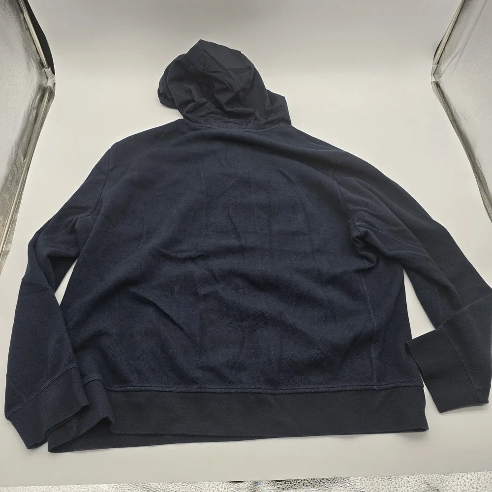 Polo Ralph Lauren Hybrid Quarter Zip Hoodie Mens XXL Aviator Navy Pony Logo